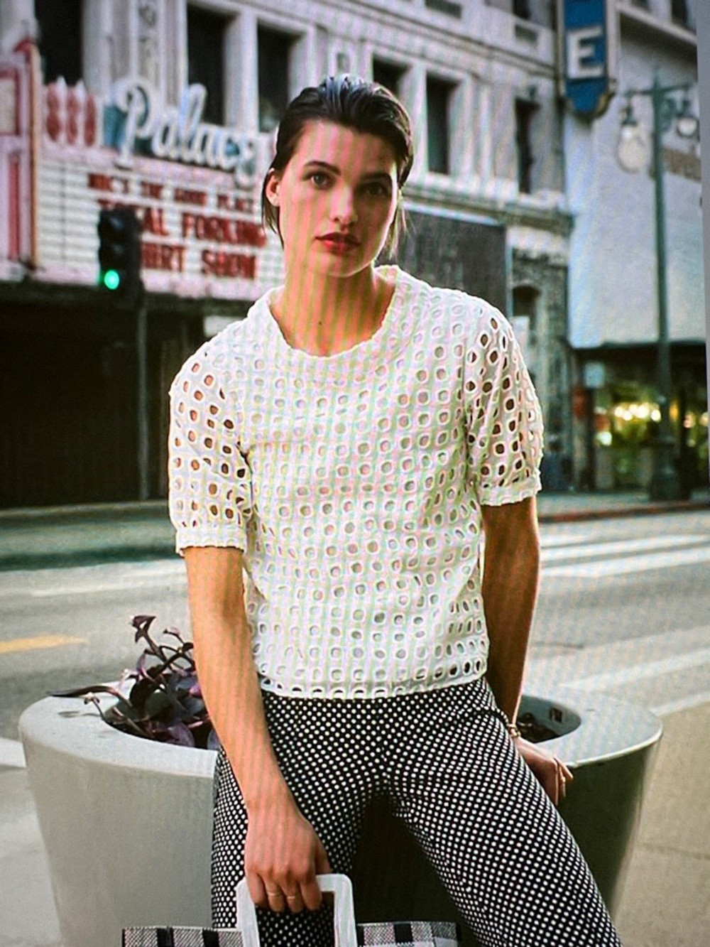 Anthropologie Eudora Eyelet Top by Wolven